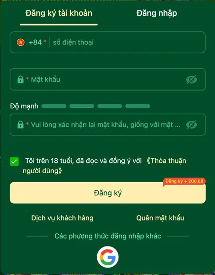 Giới Thiệu Đăng Ký Tài Khoản Tại TAILOC777